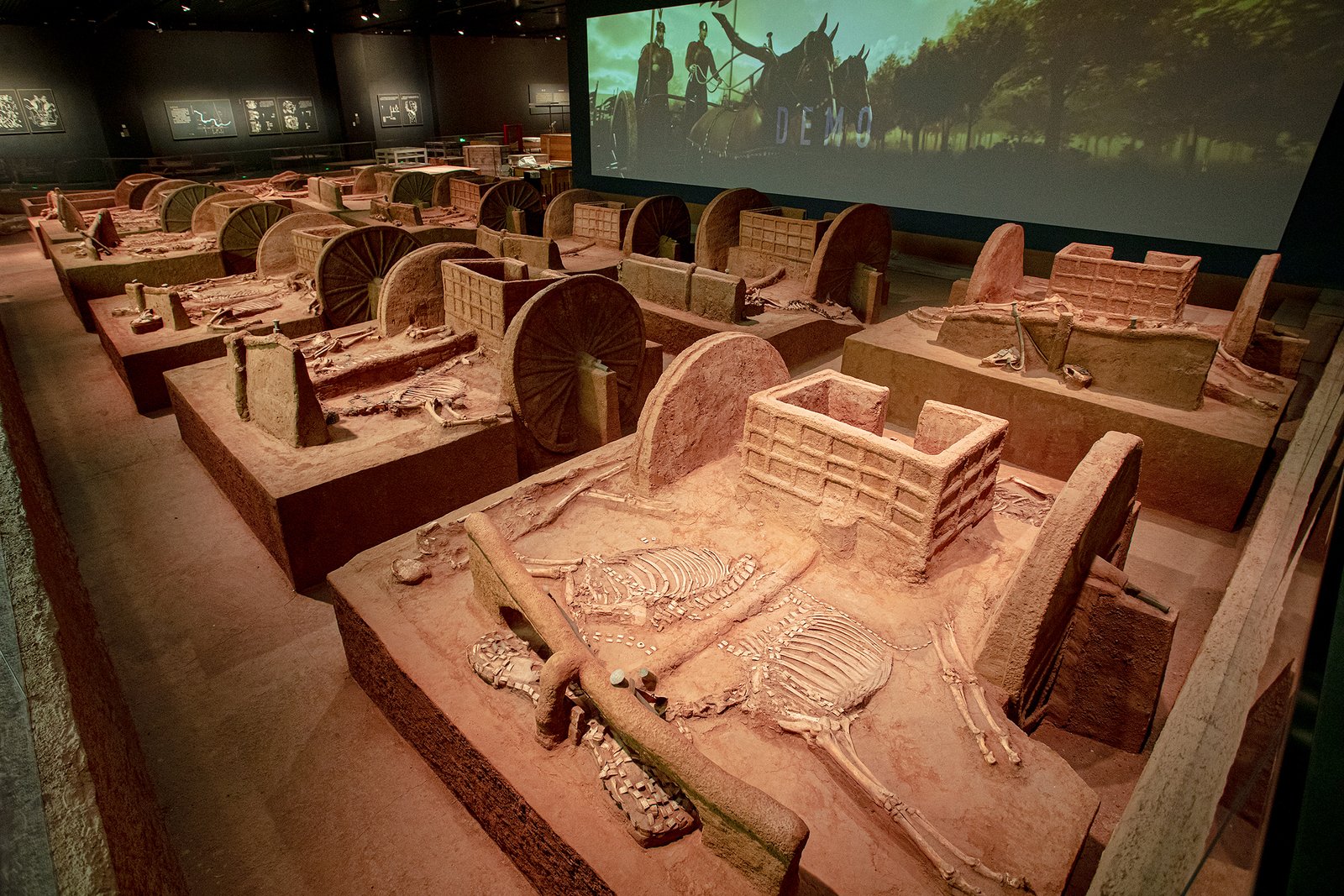 chariot burial pits